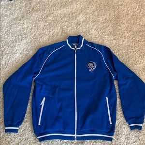 Authentic LA RAMS zip up. BRAND NEW.